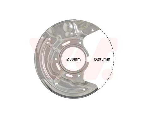 Splash Panel, brake disc