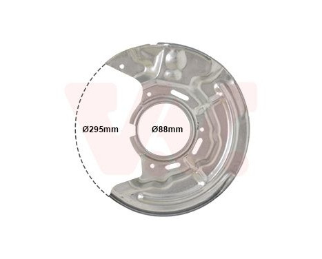 Splash Panel, brake disc