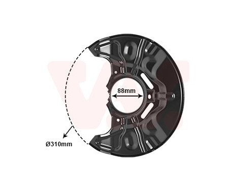 Splash Panel, brake disc