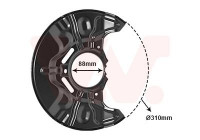 Splash Panel, brake disc