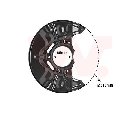 Splash Panel, brake disc