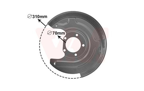 Splash Panel, brake disc