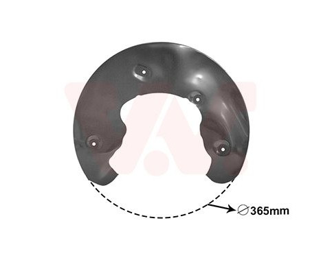 Splash Panel, brake disc
