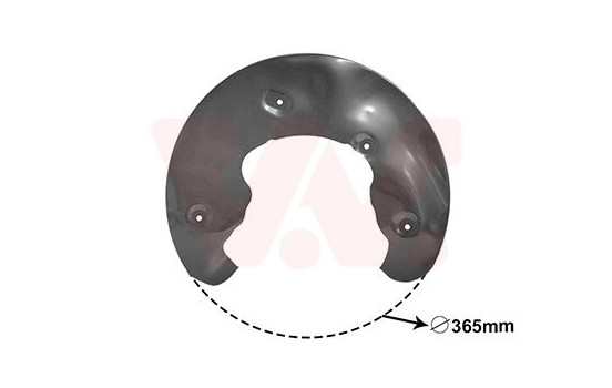 Splash Panel, brake disc