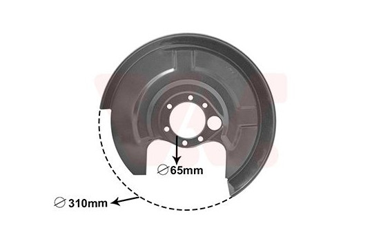 Splash Panel, brake disc