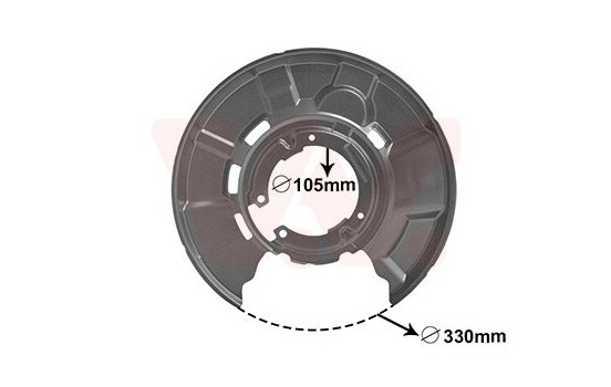 Splash Panel, brake disc