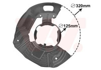 Splash Panel, brake disc