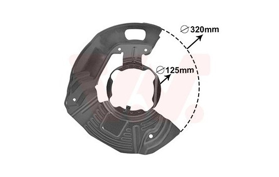Splash Panel, brake disc