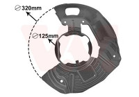 Splash Panel, brake disc