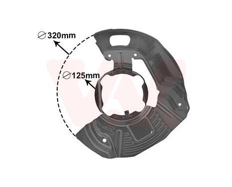 Splash Panel, brake disc