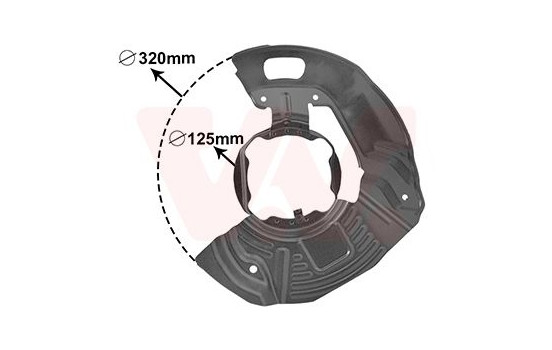 Splash Panel, brake disc