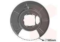 Splash Panel, brake disc