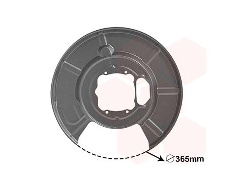 Splash Panel, brake disc