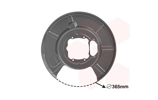 Splash Panel, brake disc