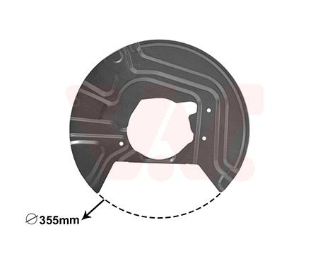 Splash Panel, brake disc