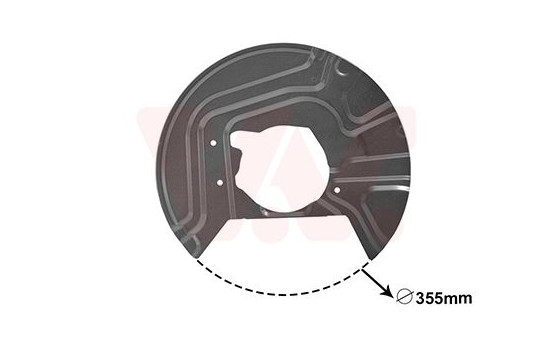 Splash Panel, brake disc