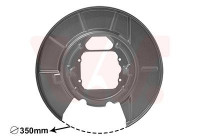 Splash Panel, brake disc