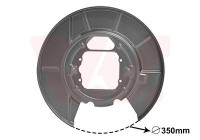 Splash Panel, brake disc