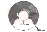 Splash Panel, brake disc