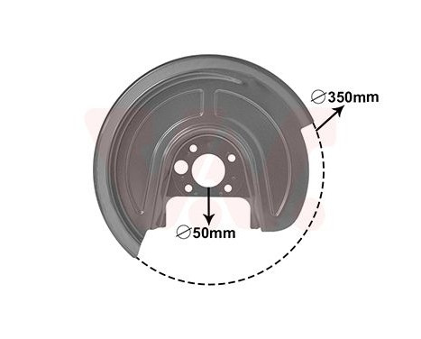 Splash Panel, brake disc