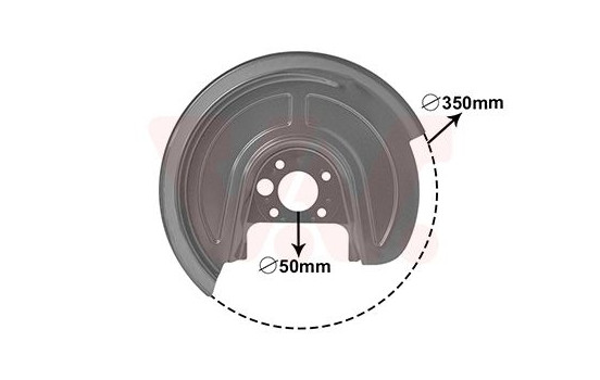 Splash Panel, brake disc