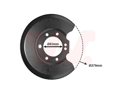 Splash Panel, brake disc