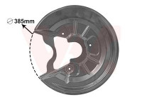 Splash Panel, brake disc