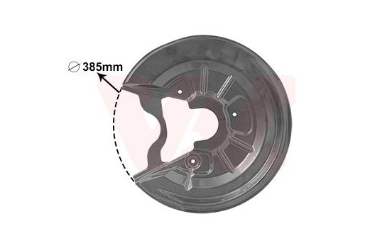 Splash Panel, brake disc