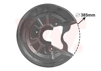 Splash Panel, brake disc