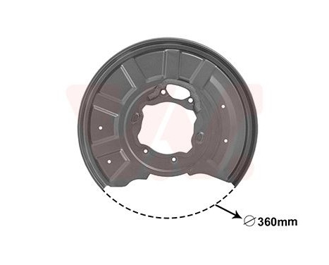 Splash Panel, brake disc