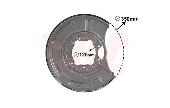 Splash Panel, brake disc