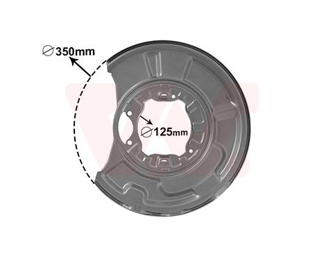 Splash Panel, brake disc