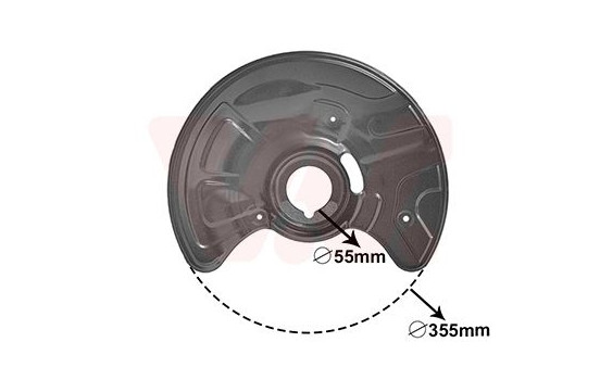 Splash Panel, brake disc