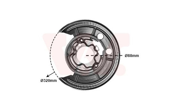 Splash Panel, brake disc