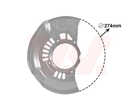 Splash Panel, brake disc
