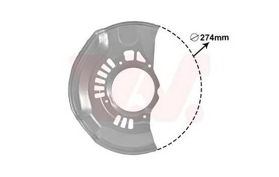 Splash Panel, brake disc