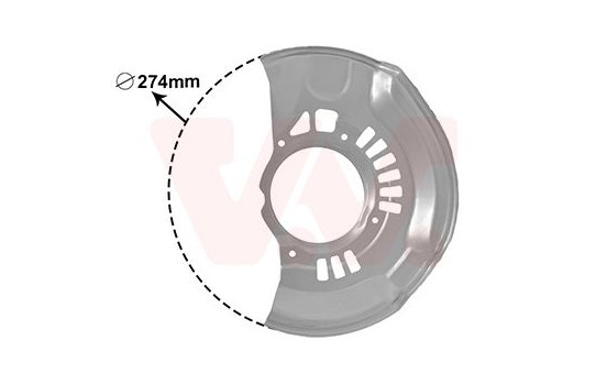 Splash Panel, brake disc