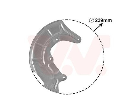 Splash Panel, brake disc