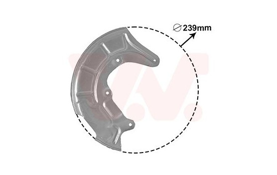 Splash Panel, brake disc