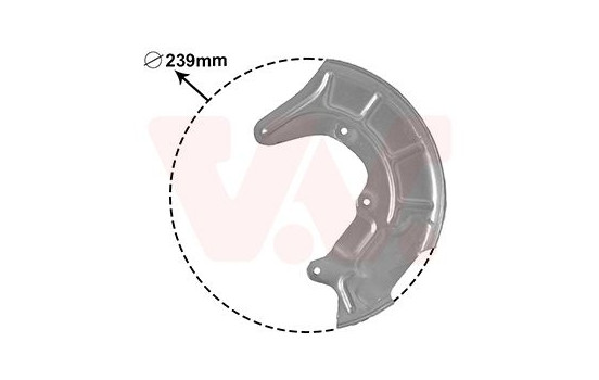 Splash Panel, brake disc