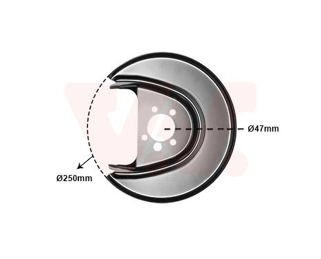 Splash Panel, brake disc
