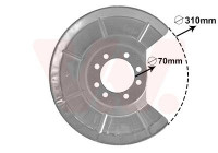 Splash Panel, brake disc