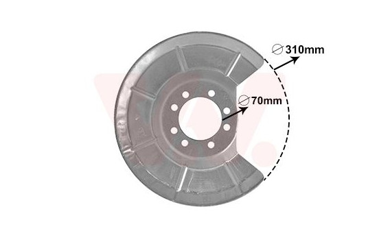 Splash Panel, brake disc