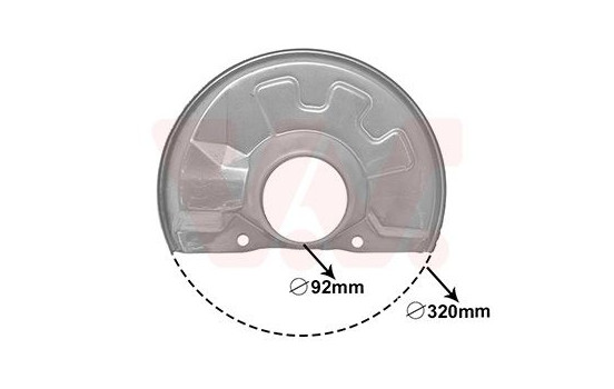 Splash Panel, brake disc