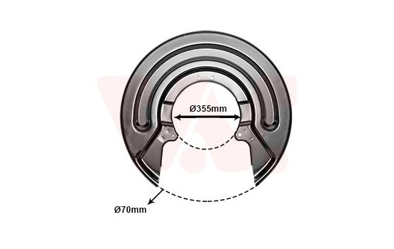 Splash Panel, brake disc