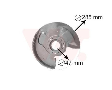Splash Panel, brake disc