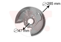 Splash Panel, brake disc