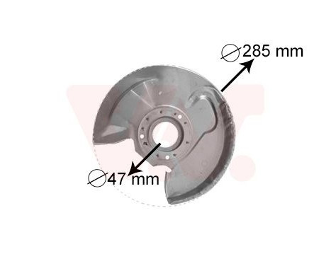 Splash Panel, brake disc