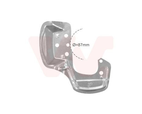 Splash Panel, brake disc, Image 2