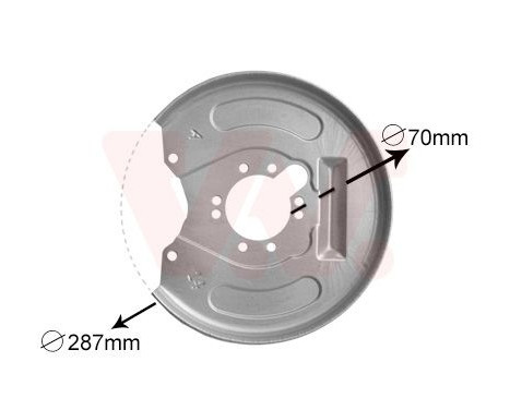 Splash Panel, brake disc
